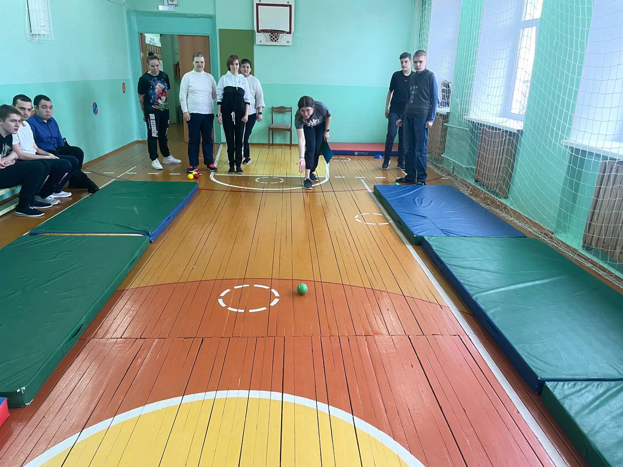 Мастер - класс по игре Бочче.