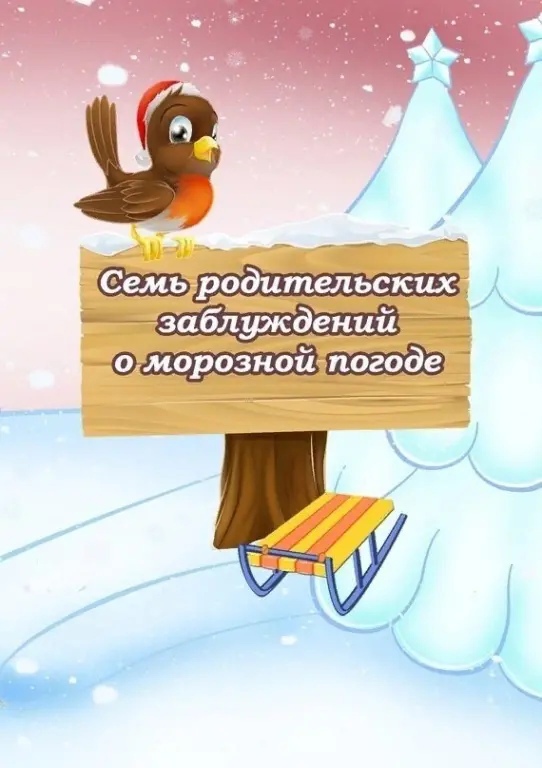 Семь родительских заблуждений о морозной погоде.