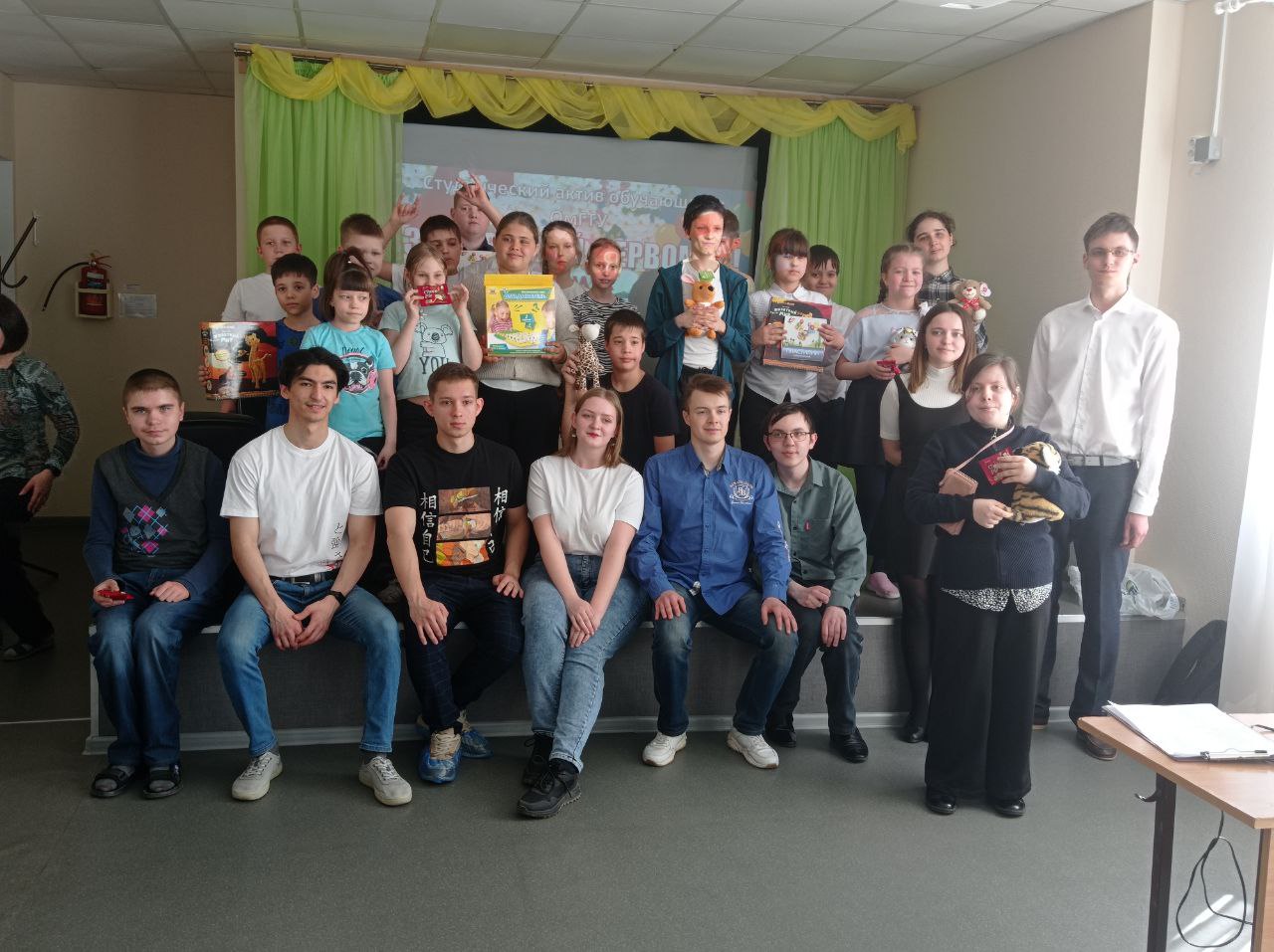 Волонтерский отряд ОмГТУ.