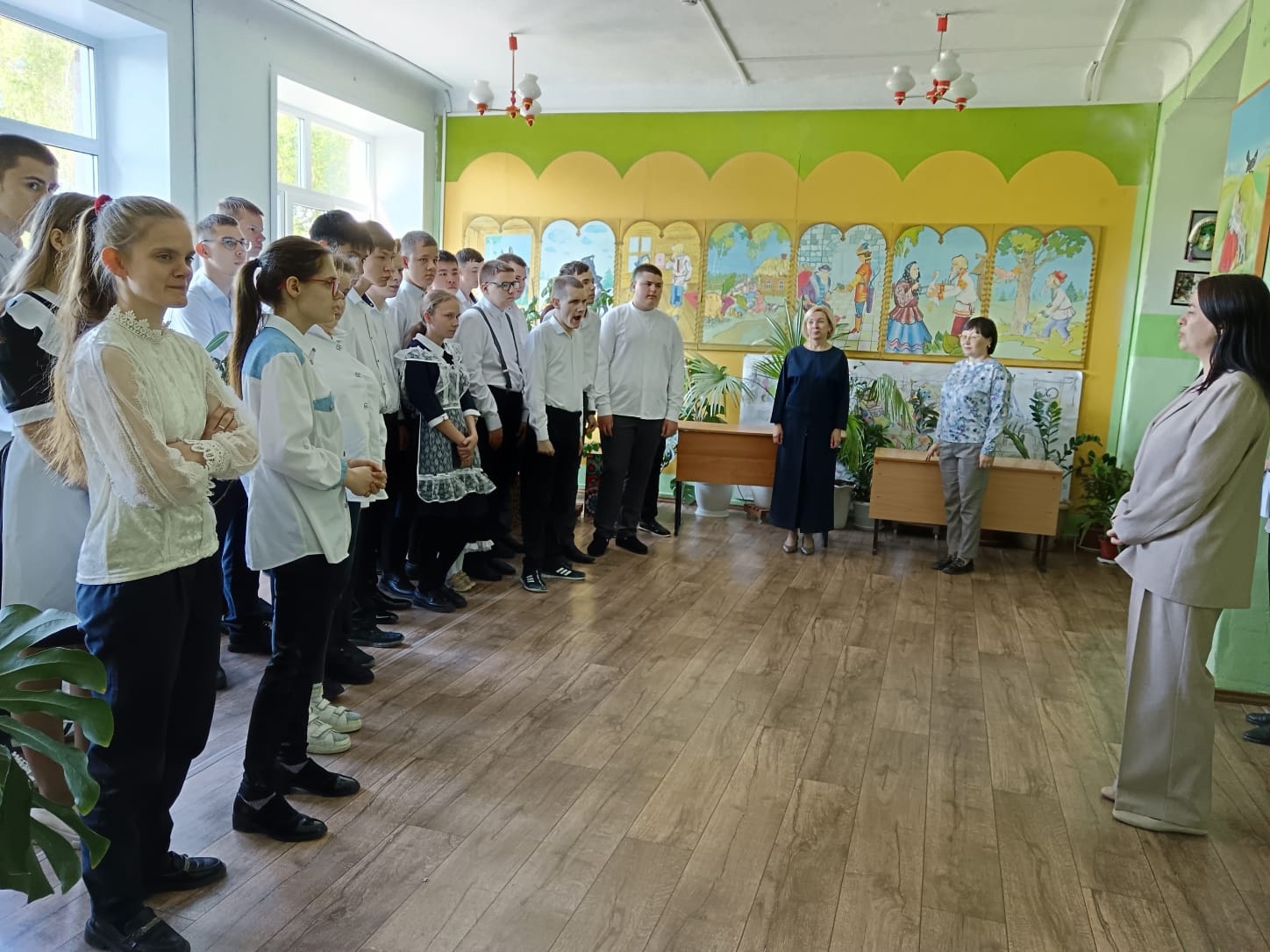 Первое испытание для выпускников 9 классов.