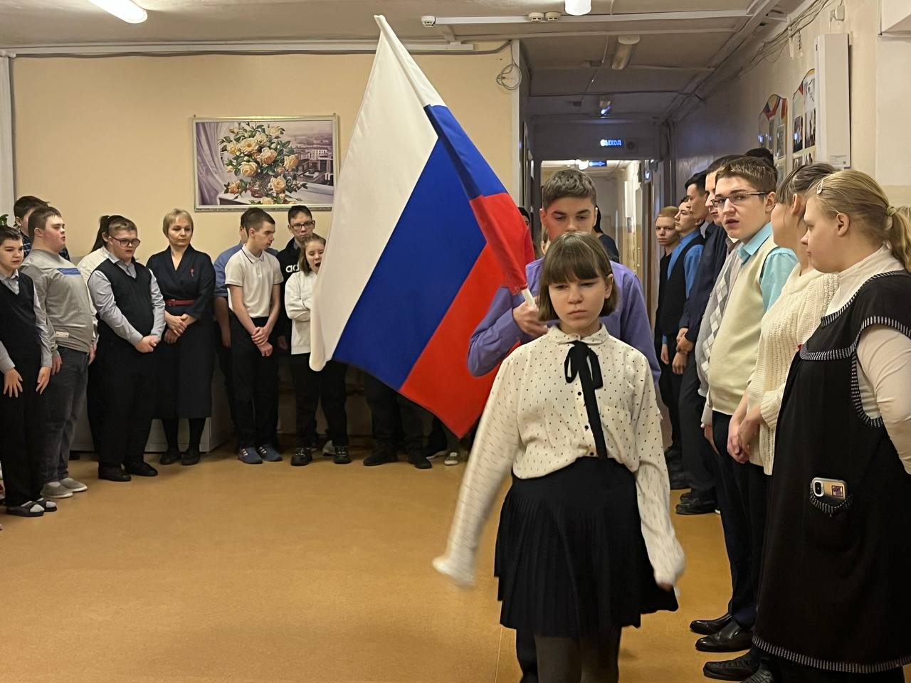 Начало новой учебной недели.