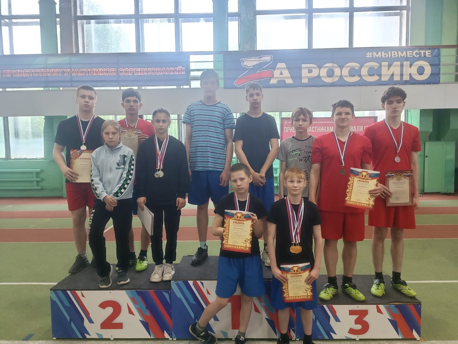 Соревнования на первенство Омской области по легкой атлетике.