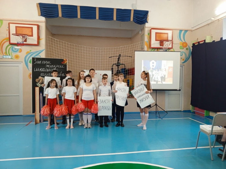 Общешкольное мероприятие конкурс-защита плакатов «Законы классного коллектива».