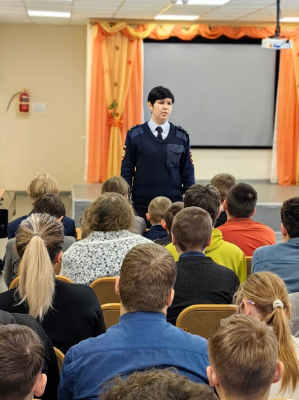 В рамках месячника правового воспитания.